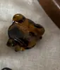 Pinza para el pelo de oso linda estilo coreano de PVC, Accesorio para el flequillo estilo vintage para mujer, Pinza pequeña para el lateral del pelo