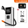 Bomba de Aire Rápida para Coche, Bomba de Aire Eléctrica Inalámbrica para Coches, Bomba Portátil para Neumáticos de Bicicleta, Bomba Medidora de Presión de Neumáticos para Vehículos