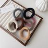 Banda para el cabello tejida de lana nueva para otoño e invierno, cuerda para la cabeza básica diaria, color de alta calidad, cuerda para el cabello, accesorios para el cabello con cola de caballo