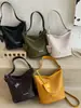 Bolso tejido de alta gama transfronterizo para mujer, nuevo bolso de moda 2026 para ir al trabajo, bandolera, bolso tipo cubo de gran capacidad