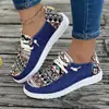 Zapatos de Lona para Mujer de Tallas Grandes, Estilo Europeo y Americano, con Cordones, Mocasines Planos Casuales, Zapatos de Tela para Mujer, Colección Primavera y Otoño 2026