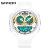 Sanda Transfronterizo Shopee Reloj Electrónico Más Vendido Luminoso Reloj de Estudiante Deportes al Aire Libre Multifuncional Impermeable Reloj Electrónico