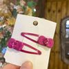 Pinza para el cabello KT Linda de dibujos animados para niña, cabello lateral fragmentado, estilo coreano, famosa en internet, combina con todo, dulce flequillo exterior, accesorios para el cabello para puesto de venta