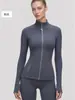Chamarra de Yoga Xichen Nueva Colección Otoño/Invierno Color Nuevo Ropa Deportiva Casual Fitness Tenis Ajuste Delgado Cuello Alto F620