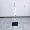 Accesorios de Base de Soporte para Maniquíes Barra de Soporte de Metal Altura Ajustable Móvil Estante de Exhibición para Tienda de Ropa Bandeja