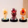 Mini Ramo de Flores de Jabón con Cubierta Acrílica, Rosas, Regalo de San Valentín para Esposa, Amiga, Cumpleaños, Venta al por Mayor Transfronteriza