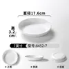 Pratos de Melamina Xiangyuanmei para Mesa Pratos Comerciais Espessados Resistentes a Arranhões Prato Redondo Buffet Prato para Hot Pot Churrasco Prato para Lanches