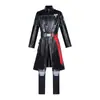 Traje Cosplay Delta Force Réplica de Jogo Conjunto de Roupa de Couro Cosplay Warden Gerhorst Máscara Jaqueta