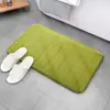 Venta al por mayor directamente del fabricante.: Alfombrilla Gruesa de Espuma Viscoelástica para Suelo, Felpa de Coral Acolchada Esponja Alfombrilla Absorbente para Pies, Alfombrilla de Color Sólido para Entrada
