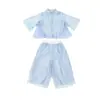 Traje Hanfu de Primavera y Otoño para Niños y Niñas Nuevo Estilo Chino para Niños Mayores Disfraz de Hada para Actuación de Mediados de Otoño