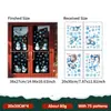 Pegatinas Electrostáticas de Copo de Nieve Blanco Navideño Transfronterizo Pegatinas Decorativas para Vidrio de Ventana Puerta Diseño de Fondo para Ventana Pegatinas de Ventana