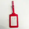 Etiqueta de Mala de Couro PU para Venda no Atacado Etiqueta de Bagagem Etiqueta de Couro com Logo Imprimível Etiqueta de Registro de Couro