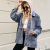 Comércio transfronteiriço eBay Amazon Novo Casaco Casual Jeans Clássico Retrô Slim Versátil para Mulheres