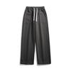 Pantalones Deportivos para Hombre LKTM# Grises Pantalones para Adolescentes Holgados Rectos con Cordón Ajustable Modernos Combinan con Todo Pierna Ancha Pantalones de Sudor Casuales