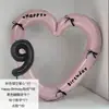 Nuevo Marco de Fotos de Amor Hueco de 40 pulgadas Globo de Película de Aluminio Decoración para Fiesta de Cumpleaños de Bebé Accesorios para Fotos de Boda