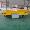 Carro Eléctrico Pesado de 50 Toneladas con Suministro de Energía por Cable Industrial, Carro de Transporte de Materiales de Doble Vía, Plataforma de Carga Controlada Remotamente