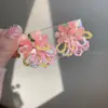 Pendientes de la Serie de Cuentas Jardín de Monet Vibración Dopamina Pendientes de Botón Exagerados Pendientes de Flor Coloridos Exagerados para Mujer