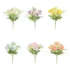 PromoçãoBuquê de Flores Artificiais Estilo Ins Pequeno Buquê Holandês Decoração de Casa Flores Artificiais Buquê Especial para Casamento Buquê de Flores de Mão