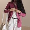 Camisa RainbowHigh de Alta Qualidade 100% Algodão Sete Cores Slim-Fit para Todas as Estações, Camada Base Confortável # Md013899-0