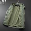 Chaqueta abrigo JEEP SPIRIT impermeable cortavientos para hombre otoño holgada cortavientos top casual 6835