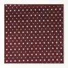 Accesorios para Traje Formal de Negocios para Hombre Set de Tres Piezas Corbata Pajarita Pañuelo de Bolsillo Rojo con Puntos de Polka Atado a Mano En Stock Venta al por Mayor