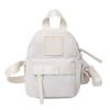 Mochila de Design de Nicho Personalidade Moda Casual Simples Cor Sólida Pequena Fresca Fofa Estilo Harajuku Mochila Escolar