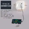 Luminária de parede para leitura em estilo nórdico com interruptor, adequada para quartos de hotel e pousadas, spot de LED criativo rotativo