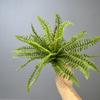 Hojas de Helecho Artificiales Resistentes al Sol, Césped de Helecho Artificial, Plantas de Hierba Persa, Hojas de Helecho, Pared de Plantas de Césped de Helecho, Hojas Persas, Helecho Cola de Pez Artificial