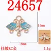 Acessórios Pendentes Duplos Estilo Palácio DIY Feitos à Mão Estilo Chinês Retro para Fazer Pulseiras e Colares