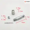 Kit de Acessórios Quatro em Um Guarda-Roupa Acessórios de Cama Painel Móveis Conector Três em Um Parafuso Porca Excêntrica