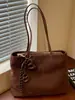 Bolso tote grande retro estilo coreano, nuevo bolso tote de gran capacidad moderno y a la moda 2026, bolso de hombro casual para el día a día y para ir al trabajo, bolso de axila