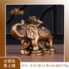 Atacado Seiko resina elefante sapo riqueza elefante fortuna sapo dourado sapo dourado elefante sala de estar artesanato doméstico ornamentos