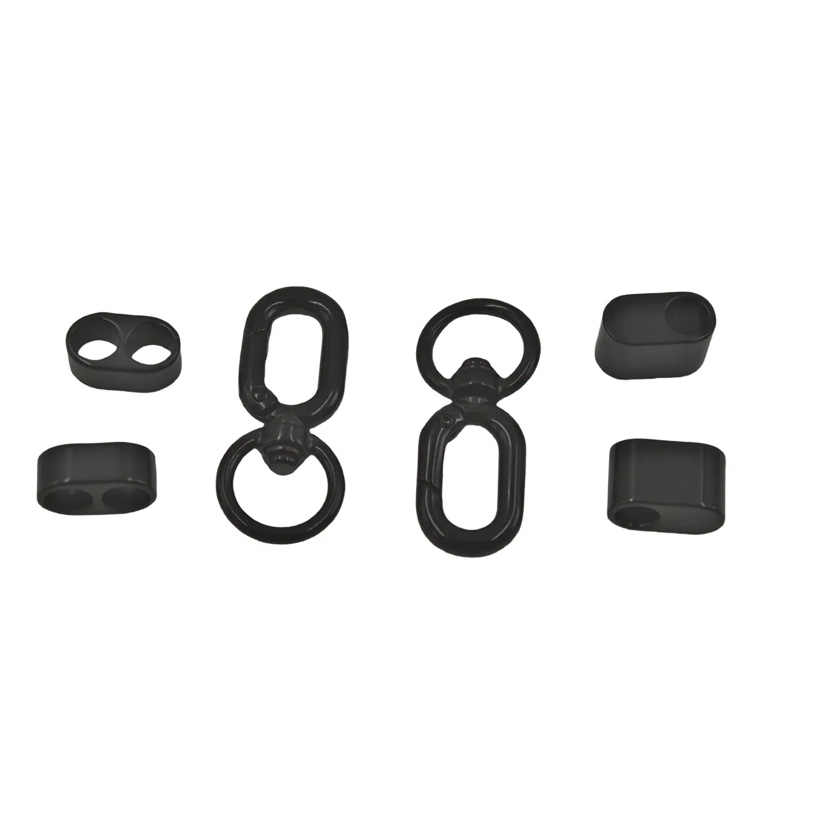 4分跑道圆扣8字调节套装式