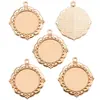 Diámetro Interior Redondo de 25 mm Base de Aleación de Piedra Preciosa para Reloj Accesorios Decorativos DIY para Collar Base de Colgante C49