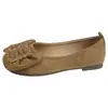 Zapatos para mujer de talla grande para pies anchos, talla 41 a 43, de suela plana, modelo nuevo 2026, mocasines Mary Jane de suela blanda estilo de noche