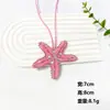 Parches de Tela de Estrella de Mar y Caracola Hechos a Mano con Cuentas Serie Océano, Accesorios para Ropa, Colgantes para Bolsos, Directo del Fabricante, Al por Mayor en Stock