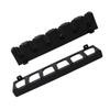 Suporte de Exibição para Varas de Pesca Vertical Horizontal Suporte de Plástico Suporte Fixo Suporte para Coleção de Varas de Pesca Suporte para Acessórios de Pesca