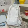 Mochila de nicho estilo coreano, estilo ins, para estudantes do ensino fundamental feminino, mochila estudantil de alta aparência, grande capacidade, mochila casual estilo japonês
