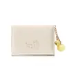 Yue Qiankai Nuevo Gato Jingle Cartera Corta para Mujer Fresca 70% de Descuento Dibujos Animados Estudiante Linda Billetera para Monedas