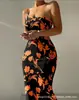 Transfronteiriço Verão 2023 Novo Transfronteiriço Amazon AliExpress Comércio Exterior Alça Branca Vestido Justo Slim
