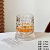 Vaso giratorio creativo y elegante para whisky, copa de vino luminosa, copa de cristal de cristal, copa giratoria para brandy y cerveza