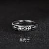 Nova combinação empilhada Wear Ring Masculino Anel Único Moda Personalizado Open Ring Retro Shackle Diamond Ring