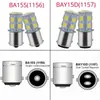 Luz de freno led para coche T20 1157 5050 13SMD 1156 luz de giro para motocicleta luz trasera intermitente