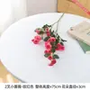 Flores Artificiales de Rosa Pequeña Materiales de Relleno para Bodas Adecuadas para Arcos de Boda Arreglo Floral de Fondo de Pasillo Capas Florales Ricas