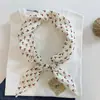 Bufanda de Cinta Versátil de Alta Calidad 100% Ramio Natural Transpirable con Esquinas Puntiagudas para Mujeres Diadema Estilo Bosque para Viajes Bufanda de Seda Primavera y Verano