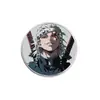 Anime Japonés y Coreano Demon Slayer Broche Divertido Insignia de Metal Accesorios para Ropa Pines de Solapa Patrón Geométrico Redondo Venta al por Mayor de Fábrica
