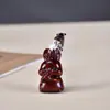 Tallados de Animales Zodiacales en Palo de Rosa - Cordones para Teléfono de Madera Maciza, Dijes para Bolsos y Colgantes Decorativos - Mayoreo