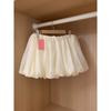 Falda Nube Acolchada para Mujer Nueva de Primavera Estilo Coreano Elegante Versátil Verano Falda Linterna Pequeña