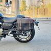 Coche musculoso Wolf adecuado para Qianjiang flash 300 bolsa lateral bolsa lateral caja lateral retro modificación impermeable liberación rápida bolsa para casco Especial