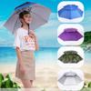 Boné de guarda-chuva adulto para crianças Chapéu de guarda-sol de pesca Turismo Especial Solto Guarda-sol Cap Ultra Light Fishing Umbrella Cap